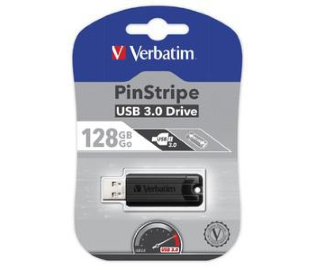 Verbatim 128GB PinStripe USB 3.0 - 1190703 - zdjęcie 2